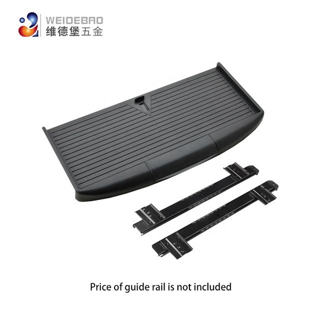 Weidebao Keyboard Mouse Tray Adjustable Sliding Computer Under Desk Keyboard Tray