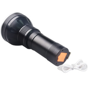 Chất Lượng Cao Xử Lý Thanh Đèn Pin Gắn Tay Đèn USB Có Thể Sạc Lại Tìm Kiếm <span class=keywords><strong>Torch</strong></span> Ánh Sáng 10W T6 LED Với Handgrip Và Ngân Hàng Điện - Product Image 4