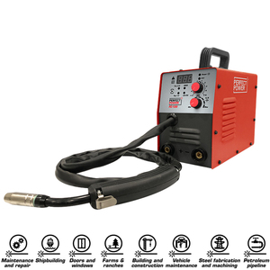 Soudeuse MIG à fil fourré à alimentation automatique sans <span class=keywords><strong>gaz</strong></span> pour usage domestique, soudeuses électriques, machine à <span class=keywords><strong>souder</strong></span> MIG sans <span class=keywords><strong>gaz</strong></span> 120A - Product Image 3