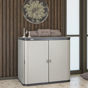 Armoire à outils multifonctionnelle en plastique, rangement intérieur et extérieur pour centre de sauna, prix réduit - Product Image 3