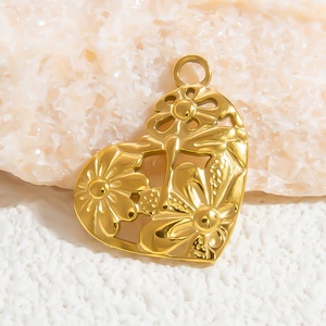 อุปกรณ์ตกแต่งเครื่องประดับไข่มุก DIY สำหรับผู้หญิง ชุบทอง 18k บนสแตนเลสสตีล ดีไซน์หรูหรา ทันสมัย ไม่ลอก ไม่ซีดจาง จี้และชาร์มขายส่ง - Product Image 3