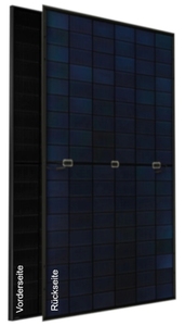Paneles solares JA Jinko 440/450W tipo N Topcon marco negro y almacén negro completo UE - Product Image 6