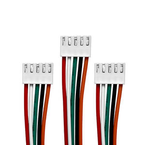 Cable de Extensión de Conector Balanceado, Macho, Paso de 200 mm, Cabeza Única, 2.0 mm, JST-PH2.0, 5 Pines, IP68, Aislamiento de PVC, Cobre Electrónico - Product Image 5