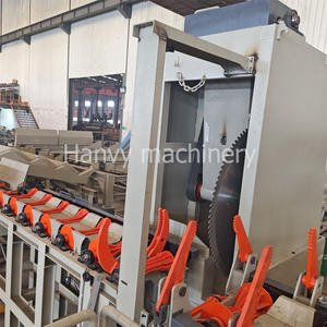 ハンビー自動木材丸太のこぎり切断機木質丸太のこぎりラインモーターポンプベアリングPLCエンジン合板生産用 - Product Image 2