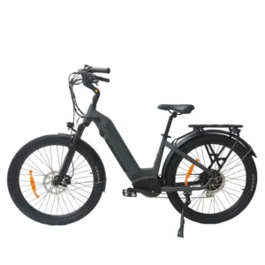 QUEENE-Bicicleta Eléctrica urbana con portaequipajes trasero para mujer, gran oferta, almacén europeo