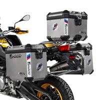 Boîte Latérale Top Case Haute F850 GS Aluminium pour BMW Logo Personnalisé Sets Emballage Bagages Accepter Matériel Origine Type Taille