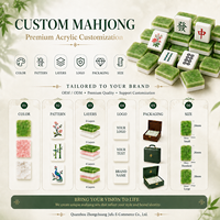 Jeu de Mahjong Traditionnel à Prix d'Usine pour Adultes et Familles – Divertissement Quotidien et Jeu Social – Tuiles de Mahjong