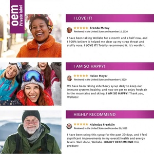 Extracto de baya del Saúco personalizado, 6000mg, suplementos líquidos orales de Baya del Saúco, soporte inmunológico, gotas negras de Baya del Saúco con vitamina C - Product Image 6