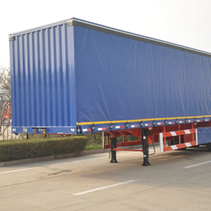 Semirremolque de Caja Cerrada de 3 Ejes a Precio Económico con Tamaño de Contenedor de 40 pies para Transporte por Carretera - Product Image 3