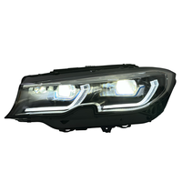 Pièces automobiles SJC, phare DRL blanc/jaune pour BMW Série 3 G20 G28 320i 325i, phares améliorés, style laser, assemblage LED