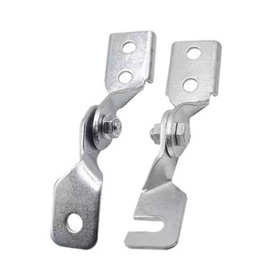 Conexión de bisagra, refuerzo sísmico tipo A y tipo B, 5 mm, acero al carbono Q235, galvanizado, para equipos de comunicación - Product Image 1