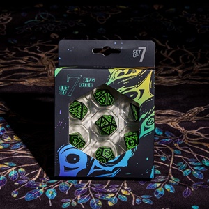 Boîte à dés hexagonale vide en carton et plastique pour D&D RPG, avec logo personnalisé, emballage pour dés de <span class=keywords><strong>Dungeons</strong></span> <span class=keywords><strong>and</strong></span> <span class=keywords><strong>Dragons</strong></span> - Product Image 3
