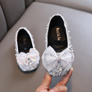 Zapatos <span class=keywords><strong>de</strong></span> <span class=keywords><strong>Ballet</strong></span> <span class=keywords><strong>de</strong></span> Princesa con Lazo <span class=keywords><strong>de</strong></span> Encaje para <span class=keywords><strong>Niñas</strong></span>, Zapatos <span class=keywords><strong>de</strong></span> Boda con Suela Suave y Lentejuelas <span class=keywords><strong>de</strong></span> Colores, Novedad <span class=keywords><strong>de</strong></span> Verano - Product Image 2