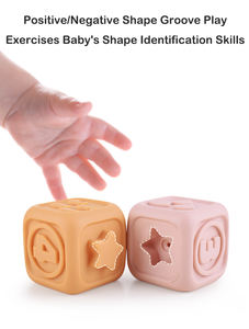 บล็อกตัวเลขไวนิลเนื้อนุ่ม มีพื้นผิวและเสริมพัฒนาการ เหมาะสำหรับการเรียนรู้ทางปัญญาของทารกและการมีปฏิสัมพันธ์ระหว่างพ่อแม่และลูก - Product Image 2