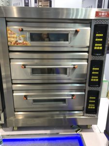 Four commercial électrique/gaz complet pour boulangerie, idéal pour la cuisson du pain, bon état, prix avantageux, Chine - Product Image 5