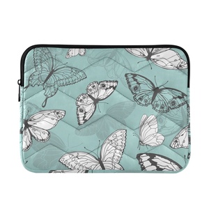 Lady's Bags Custom Pink Plain Print <b>Computer</b> Messenger Laptop Briefcase Accessories Grid Protective <b>Case</b> Laptop Sleeve - Product Image 6