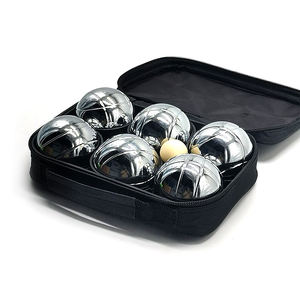 Boules <span class=keywords><strong>de</strong></span> pétanque en acier inoxydable, marque Strue, couleur argent, origine Chine, logo personnalisé, certifiées EN71, loisirs <span class=keywords><strong>de</strong></span> plein air, balles <span class=keywords><strong>de</strong></span> squash - Product Image 5