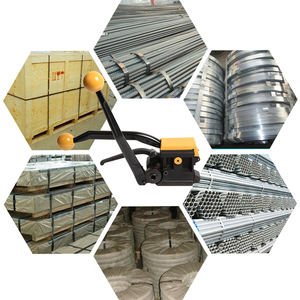 <span class=keywords><strong>Demax</strong></span> A333 Herramienta de flejado neumático con unidad de amarre de banda de plástico y acero inoxidable Máquinas de embalaje auxiliares Producto - Product Image 2