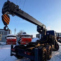 BOB-LIFT Pabrik Resmi 21m Telescopic Boom Hydraulic Grua Manipulator 10 Ton 8 Ton Truk Derek