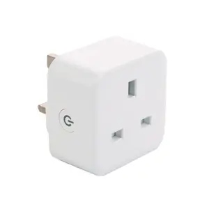UK Bs Reichweite Steckdose Home Office Hotel White Abs Flame Umkehr polymer Smart Electric Wifi Plug