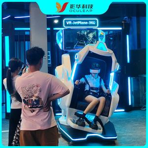 เครื่องเล่นเกม VR แบบเก้าอี้เดี่ยว ห้องประสบการณ์จำลองการขับขี่ โครงการบูธธุรกิจแบบครบวงจร ลงทุนเพื่อความบันเทิง - Product Image 2