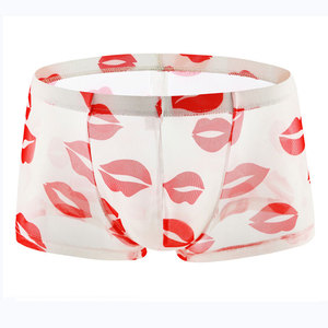Nouveaux boxers pour hommes en maille respirante, écologiques, translucides, fins, à séchage rapide, taille basse, pour adultes - Product Image 6