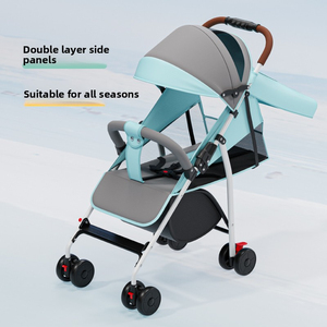 Cochecito de Bebé Ultraligero Plegable con Asiento Reclinable, Sistema de Viaje para Todo Clima, Cochecito Compacto 3 en 1 para Recién Nacidos hasta Niños Pequeños - Product Image 3