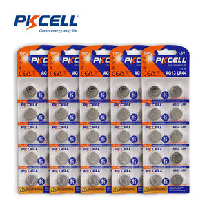 0% Hg AG13 LR44 için 1.5V alkalin birincil düğme sikke hücre piller için oyuncaklar güç araçları ev aletleri - Product Image 1