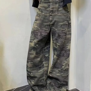 Vêtement unisexe de style rétro américain, camouflage délavé, cargo parachutiste, léger, fermeture à cordon mi-longue, design de niche tendance, ample - Product Image 6