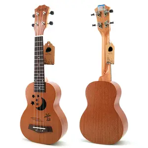 Paisen Soprano Ukulele 21 Inch Gỗ Gụ Acoustic Guitar Ukulele Nhạc Cụ Bán Hàng