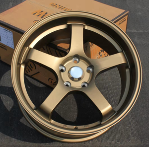 Yxq ล้อปลอมแปลงแบบ monoblock ล้อรถยนต์นั่งส่วนบุคคลสีดำสีบรอนซ์37สำหรับ5X112สปอร์ต5X108 5X114.3<span class=keywords><strong>ขอบ</strong></span>ล้อปลอม - Product Image 2