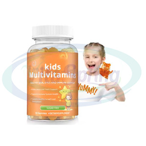 Bonbons gélifiés multivitaminés halal pour enfants, marque privée Ausreson, multivitamines en forme d'ours pour enfants, gélifiés multivitaminés pour enfants - Product Image 1