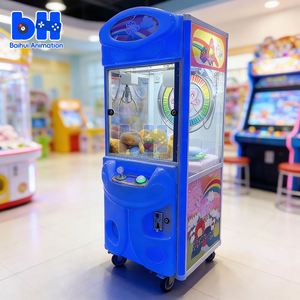 เครื่องเล่นบาสเก็ตบอลหยอดเหรียญ Baihui Animation สำหรับเด็ก อุปกรณ์ในร่ม เกมอาร์เคด ขายส่ง เครื่องคีบตุ๊กตา - Product Image 1