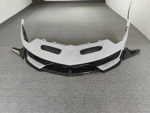 Kit <span class=keywords><strong>de</strong></span> Carrocería Delantera <span class=keywords><strong>de</strong></span> Fibra <span class=keywords><strong>de</strong></span> Carbono Forjada Tipo SVJ, Nuevo, Apto para Modificación y Mejora del <span class=keywords><strong>Aventador</strong></span> LP700/750 - Product Image 6