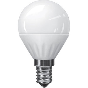 Ampoule LED E14 mince sphérique SMD 4W 2700K 400lm AC/DC 12V pour la décoration de maison résidentielle certifiée ROHS - Product Image 1