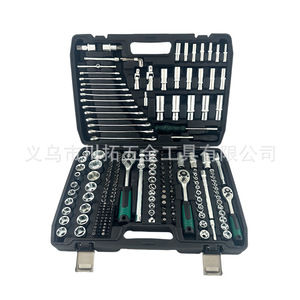 ชุดเครื่องมือช่างยี่หวู มิทูโอ ขนาด 1/2 นิ้ว ประกอบด้วยประแจบล็อก ไขควง สำหรับซ่อมแซมรถยนต์ งานช่าง และงานซ่อมแซมทั่วไปในบ้าน  ทำจากเหล็กกล้าคาร์บอน พร้อมกล่องเก็บเครื่องมือ - Product Image 1