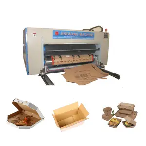 Máquina de impresión flexográfica de cartón, caja de pizza corrugada, compatible con mejor servicio, nueva y usada