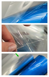 HyperTransprint Autocollant de transfert thermique UV transparent auto-adhésif de haute qualité, nouveau et populaire, 30 cm 100 m, film PET de transfert DTF A/B - Product Image 5