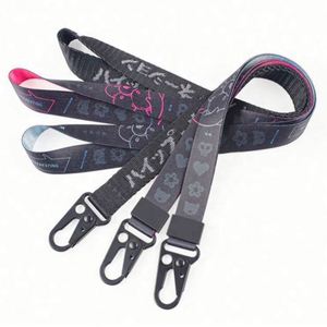 High Quality Custom Eagle Carabiner <b>Lanyard</b> Keychain Sublimation <b>Lanyard</b> With Black Metal Buckle - Product Image 3