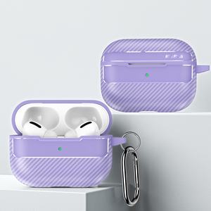 Funda protectora de fibra de carbono de alta calidad para <span class=keywords><strong>Airpods</strong></span> Pro <span class=keywords><strong>3</strong></span>, funda protectora de fibra de carbono TPU a prueba de golpes para Airpods4 - Product Image 4