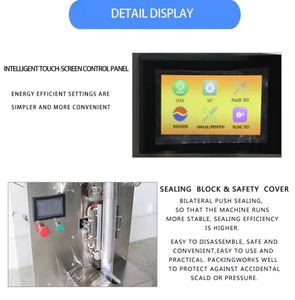 Machines d'emballage automatiques multifonctions pour miel visqueux et liquides - Product Image 4