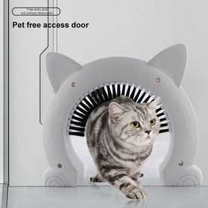 <span class=keywords><strong>Porte</strong></span> intérieure intelligente en plastique acrylique réglable pour animaux de compagnie (chats et chiens) – Meilleure vente aux Pays-Bas - Product Image 2