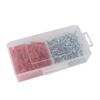 Kit d'ancrage conique personnalisé, jeu d'ancrage à vis en plastique, ancrage d'expansion pour cloisons sèches en Nylon, bouchon mural