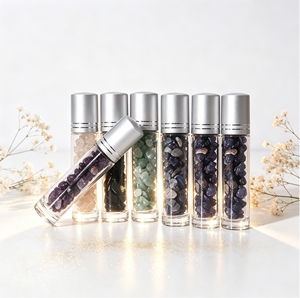 Juego de Regalo Ecológico de Piedras de Cristal de <span class=keywords><strong>7</strong></span> Chakras OEM, Kit de Aromaterapia de Cristal Natural con Diseño Moderno para Meditación y Bienestar - Product Image 1