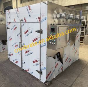 Four à <span class=keywords><strong>air</strong></span> chaud électrique en acier inoxydable de qualité alimentaire VBJX, déshydrateur de fruits et légumes, équipement de séchage de collations - Product Image 3