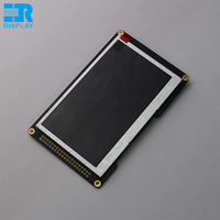 HaoRan HT043K3WQ40T Modul Layar LCD TFT 4.3 Inci 40pin 480X272 Kartu SD MCU 8080 16bit Pengontrol Paralel SSD1963