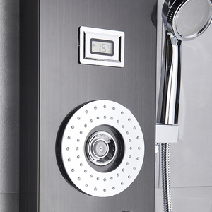 Vòi Hoa Sen Panel Thác Lượng Mưa Cột Đa-Chức Năng 6-Cách Vòi Hoa Sen Cầm Tay Spa Máy Bay Phản Lực Massage Bồn Tắm Vòi - Product Image 5