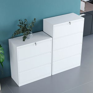 Thời Trang Thiết Kế Mới Đồ Nội Thất Văn Phòng 4 Ngăn Kéo Thép Lưu Trữ Hồ Sơ Tủ <span class=keywords><strong>Locker</strong></span> - Product Image 6