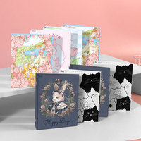 Carnet laser en pvc personnalisé bloc-notes 6 anneaux cahier à feuilles mobiles étudiant kawaii album photo a5 a6 pour carte de jeu photo
