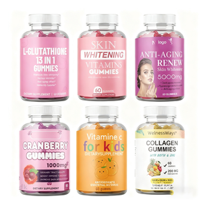 Bonbons gélifiés multivitaminés et multiminéraux au glutathion et au collagène pour femmes, saveur fruitée, vente en gros sous marque privée OEM - Product Image 5